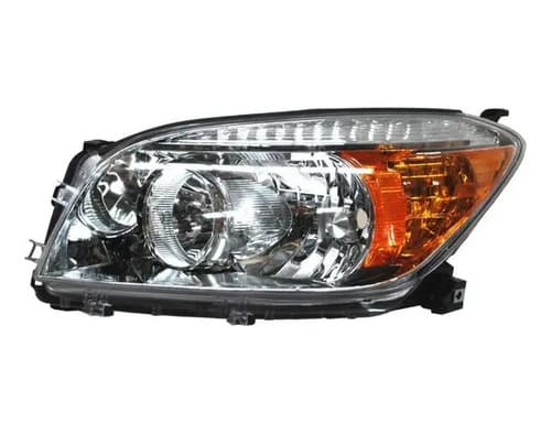 Faro Toyota Rav4 2006-2008 Fondo Cromado Izquierdo