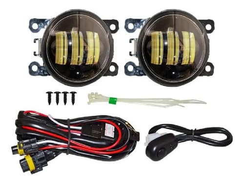 Faro Niebla Nissan Sentra 2010-2012/Ford Ranger 2013-2016/Ford Explorer 2011-2015/Ford Fiesta 2008-2016/Ford Figo 2016-2018/Ford Focus 2009-2014/Ford Ecosport 2013-2016/Renault Duster 2013-2016/Suzuki Grand Vitara/ Swift/ Sx4 2007-2015 Leds Juego