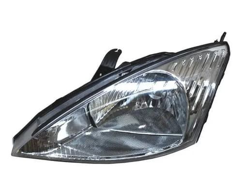Faro Ford Focus 2000-2004 Fondo Cromado Izquierdo