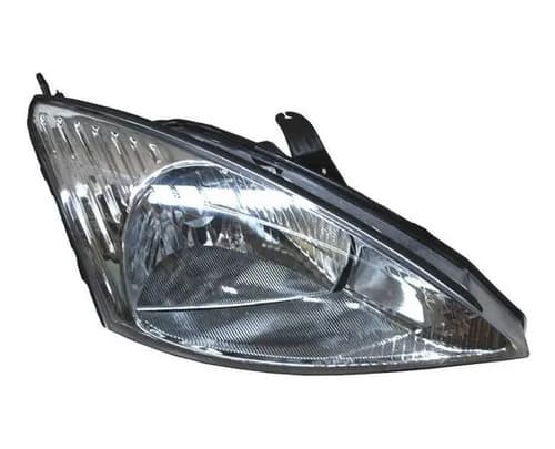 Faro Ford Focus 2000-2004 Fondo Cromado Derecho