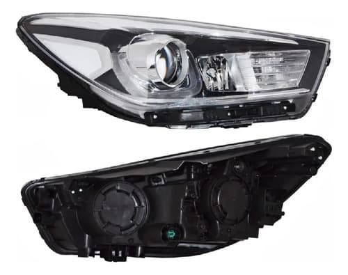 Faro Para Kia Kia Rio 2018-2023 Leds Derecho