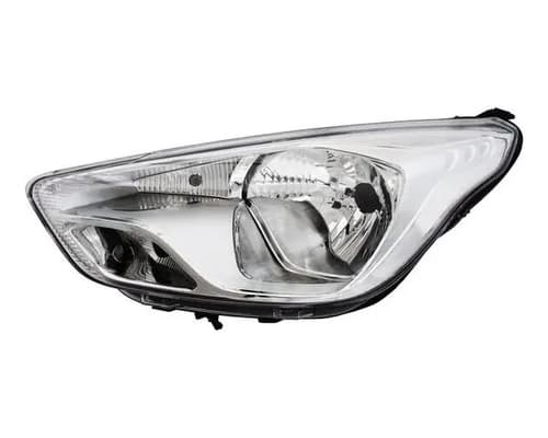 Faro Ford Figo 2016-2018 Fondo Cromado Izquierdo