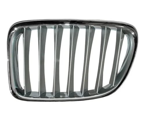 Parrilla Bmw X1 2013-2015 Cromada/Plata Izquierda