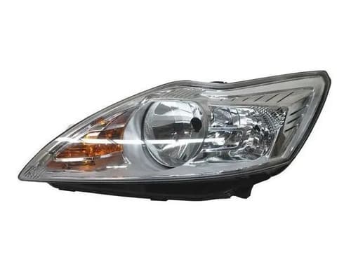 Faro Ford Focus 2009-2011 Fondo Cromado Izquierdo
