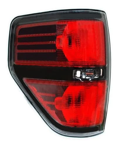 Calavera Ford F-150/Lobo 2009-2014 Filo Negro Sin Arnes Izquierda