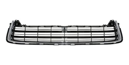 Parrilla Toyota Highlander 2014-2016 Inferior Central Con Moldura Cromada
