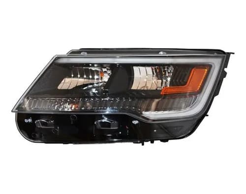 Faro Ford Explorer 2018-2019 Fondo Negro Leds Izquierdo
