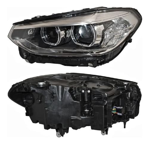 Faro Bmw X3 2018-2021 Con Motor Con Lupa Leds Izquierdo