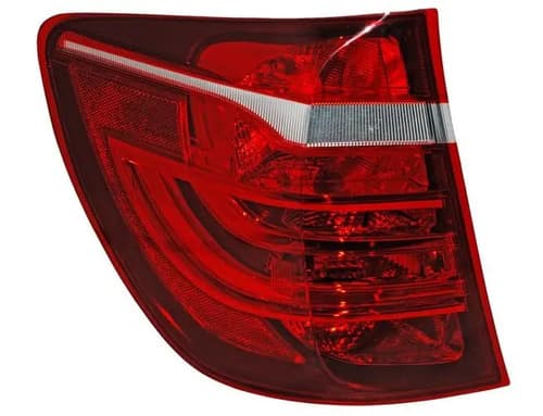 Calavera Bmw X3 2011-2017 Exterior Con Arnes Rojo/blanco Izquierda