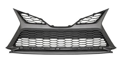 Parrilla Toyota Camry Le/ Se/ Xle/ Hybrid 2021-2022 De Defensa Central Sin Hoyo Para Sensor