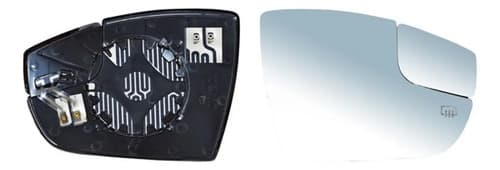 Luna Espejo Ford Focus 2012-2018 Sedan/Hatchback Con desempañante Derecha