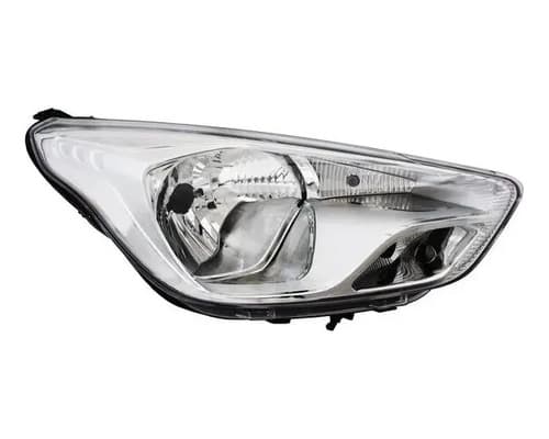 Faro Ford Figo 2016-2018 Fondo Cromado Derecho
