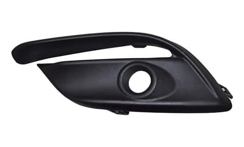 Parrilla Mazda 3 2017-2018 Para Faro Niebla Moldura Negra Izquierda