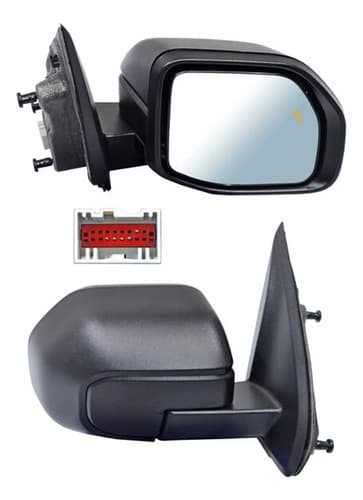 Espejo Ford Maverick 2022-2023 Electrico Poroso Con Sensor Punto Ciego Derecho