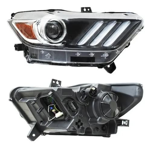 Faro Ford Mustang 2015-2017 Para Xenon Leds Derecho