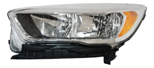 Faro Ford Escape 2017-2018 Fondo Cromado Izquierdo