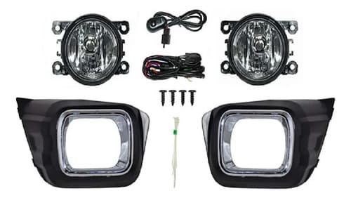 Faro Niebla Ford Ranger 2020 Con Parrilla Filo Cromado Juego