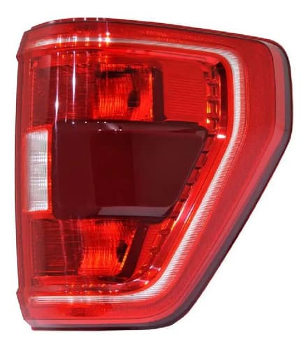 Calavera Ford F-150/Lobo 2021-2023 Roja Para Sensor Sin Arnes Derecha