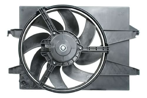 Motoventilador Ford Fiesta 2003-2007/ Ecosport 2004-2007 Para Radiador Sencillo Completo