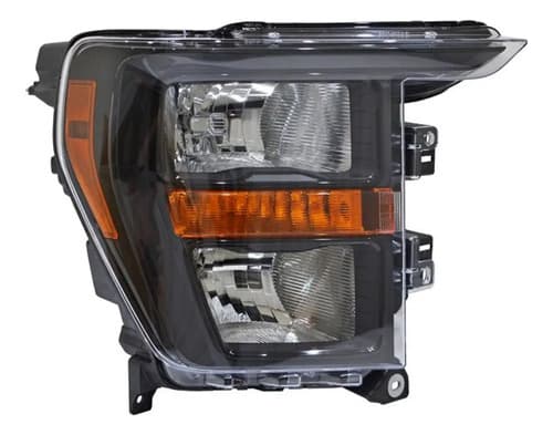 Faro Ford F-150 2021-2023 Fondo Negro Derecho