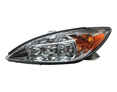 Faro Toyota Camry 2002-2004 Fondo Cromado Izquierdo