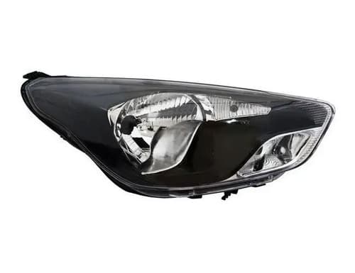 Faro Ford Figo 2016-2018 Fondo Negro Derecho
