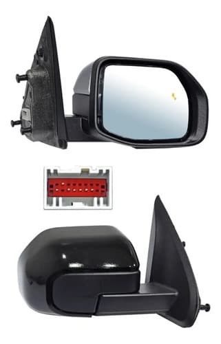 Espejo Ford Maverick 2022-2023 Electrico Para Pintar Con Sensor Punto Ciego Con Desempañante Derecho