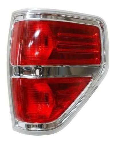 Calavera Ford F-150/Lobo 2009-2014 Filo Cromado Sin Arnes Derecha