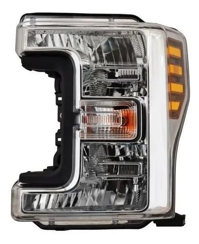 Faro Ford Super Duty 2017-2019 Reflejante Ambar Humo Izquierdo