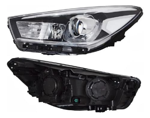 Faro Para Kia Kia Rio 2018-2023 Leds Izquierdo