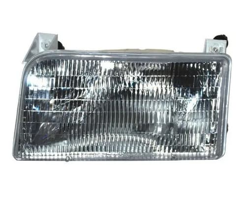 Faro Ford F-150/Lobo 1992-1996 Con Ajustes Izquierdo