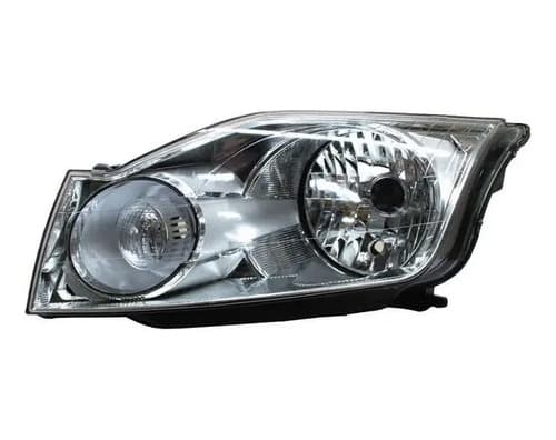 Faro Ford Ecosport 2008-2012 Fondo Cromado Izquierdo