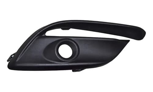 Parrilla Mazda 3 2017-2018 Para Faro Niebla Moldura Negra Derecha