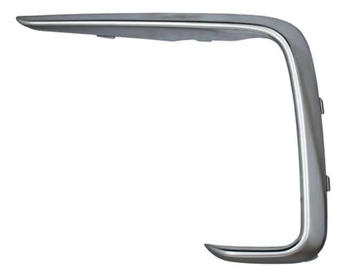 Moldura Parrilla Para Hyundai Santa Fe Limited 2017-2018 Para Faro Niebla Cromada Izquierda