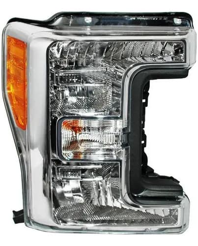 Faro Ford Super Duty 2017-2019 Reflejante Ambar Claro Derecho