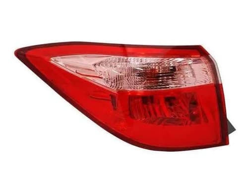 Calavera Toyota Corolla 2017-2019 Exterior Rojo/Rosa Izquierda