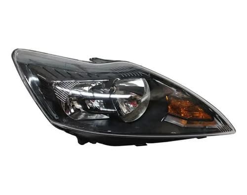 Faro Ford Focus 2009-2011 Fondo Negro Derecho