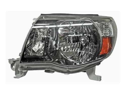 Faro Toyota Tacoma 2009-2011 Fondo Negro Izquierdo