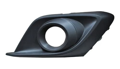 Parrilla Mazda 3 2014-2016 Filo Negro Para Faro Niebla Izquierda