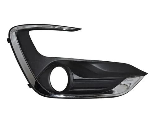 Parrilla Ford Figo 2019-2020 Filo Cromado Para Faro Niebla Derecha
