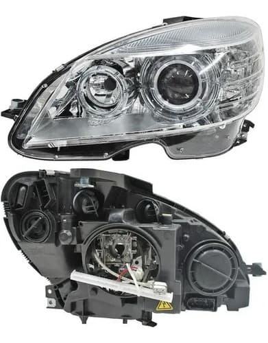 Faro Mercedes benz Clase C 2008-2011 Para Xenon Izquierdo