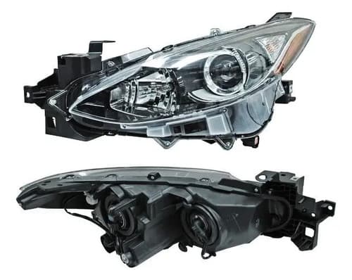 Faro Mazda 3 2014-2016 Con Focos Izquierdo
