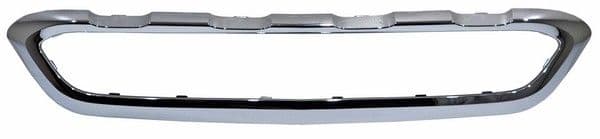 Moldura Defensa Delantera Mercedes benz Glc 2016-2019 Central Cromada