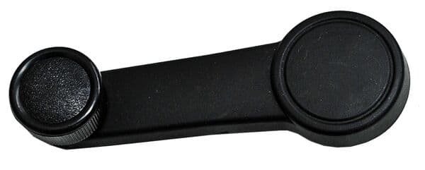 Manija Elevador Cristal Ford Focus 2000-2011/Ford Fiesta 2003-2008/Ford Ecosport 2004-2007/Ford Ka/Ikon 2001-2008 Negra Plastico