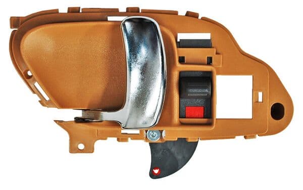 Manija Interior Chevrolet Cheyenne/Silverado/ Chevrolet Sububurban/Chevrolet Blazer/Gmc Yukon/Chevrolet Tahoe/Cadillac Escalade 1995-1998 Beige/ Cromo Plastico Izquierda