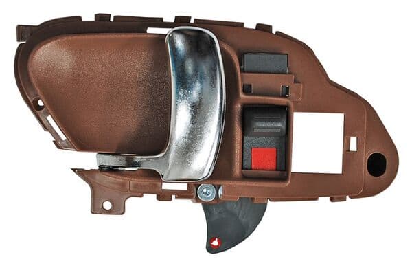 Manija Interior Chevrolet Cheyenne/Silverado/ Chevrolet Sububurban/Chevrolet Blazer/Gmc Yukon/Chevrolet Tahoe/Cadillac Escalade 1995-1998 Cafe/ Cromo Plastico Izquierda
