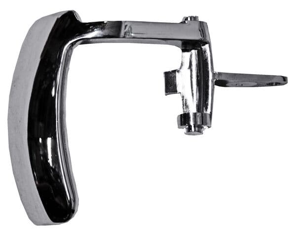 Manija Interior Chevrolet Cheyenne/Silverado/Chevrolet Sububurban/Chevrolet Blazer/Gmc Yukon/Chevrolet Tahoe/Cadillac Escalade 1995-1998 Sin Cuerpo Cromada Metal Izquierda