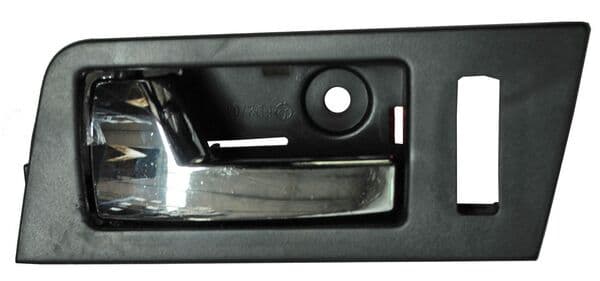 Manija Interior Ford Escape 2008-2012/ Ford Focus/Mercury Mariner 2008-2012 Negra/ Cromo Seguro Electrico Delantera Plastico Izquierda