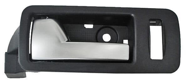 Manija Interior Ford Mustang 2005-2014 Negra/ Plata Delantera Plastico Izquierda