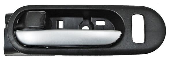 Manija Interior Mazda Cx7 2007-2012 Plastico Negra/ Plata Delantera Izquierda